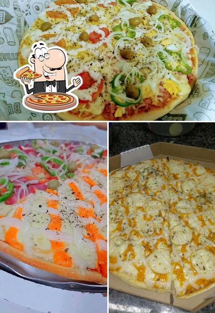 Consiga pizza no Cantinho da pizza