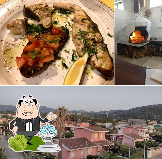 Curiosa tra gli esterni di pensione trattoria 4 Stagioni