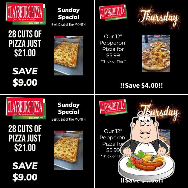 Claysburg Pizza in Claysburg Restaurant menu and reviews