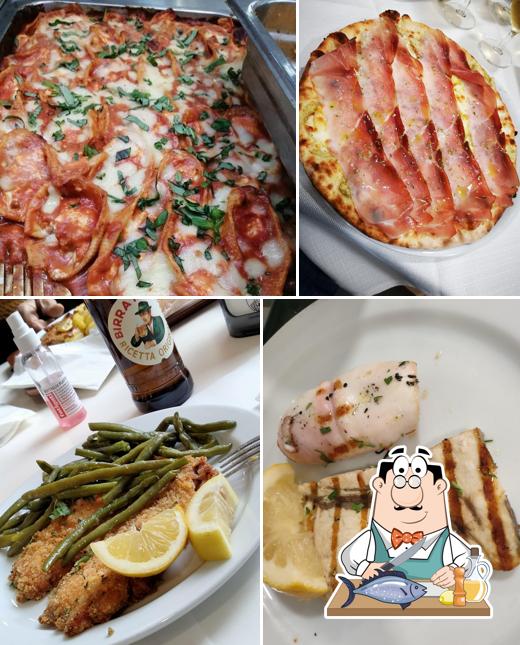 Salmone grigliato al Bar Pizzeria Candiano