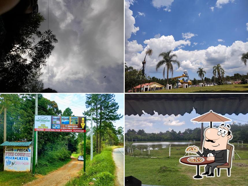 Veja imagens do exterior do Fish Country