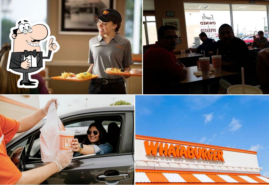 Look at the picture of Whataburger