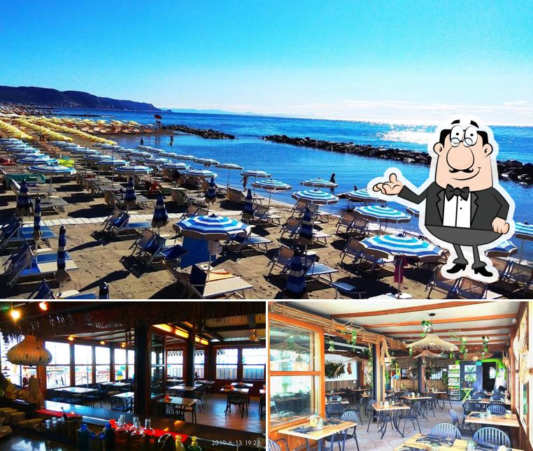 Dai un'occhiata agli interni di Tiki Beach