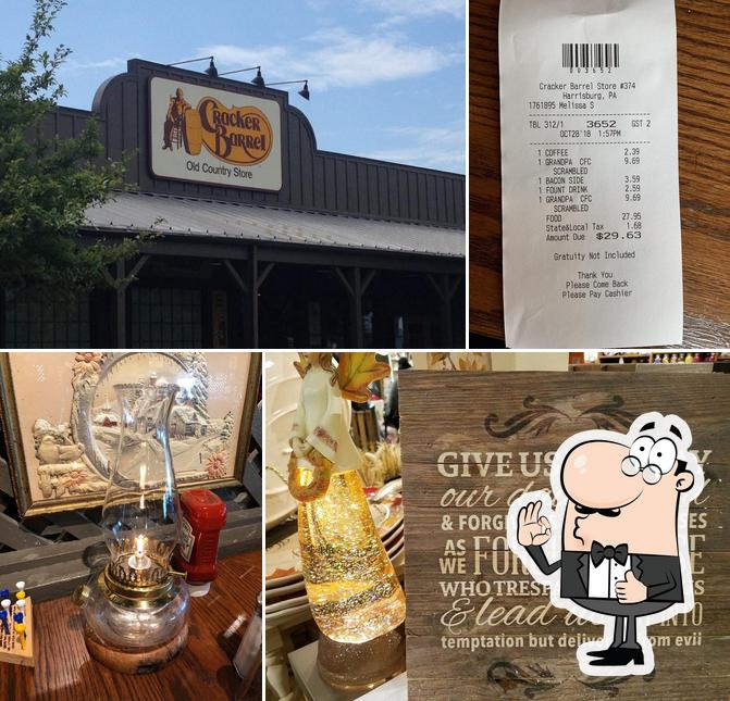 Cracker Barrel Old Country Store in Harrisburg Restaurant menu and reviews