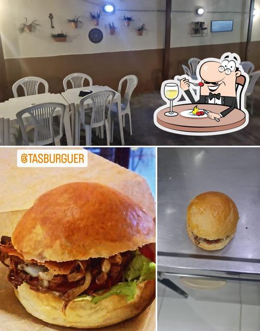 O TAS Burguer se destaca pelo comida e interior