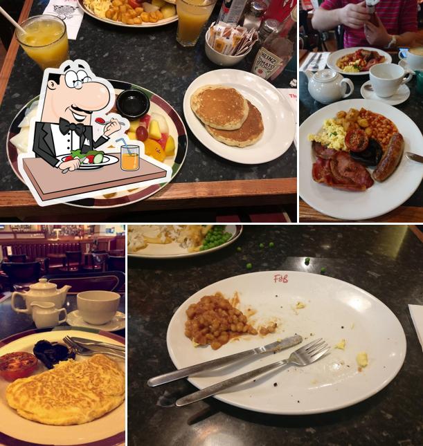 Food at Frankie and Benny's