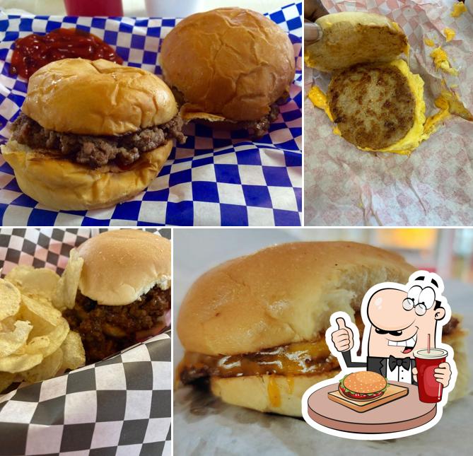 Try out a burger at Andy's Drive-In