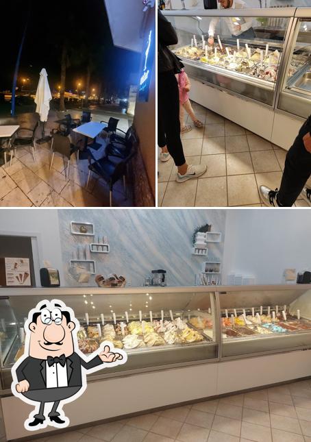 Dai un'occhiata agli interni di GEther Icecream & Loungebar