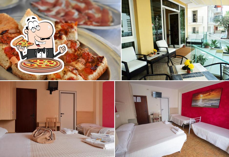 Prenditi una pizza a Hotel Maxim