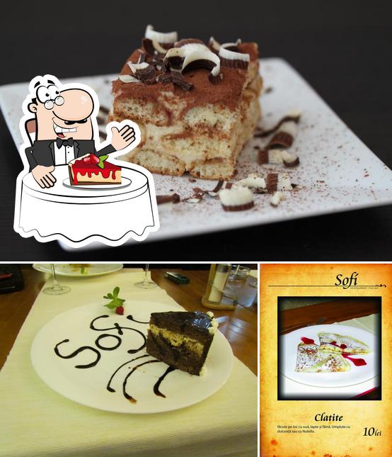 Sofi Bar sert une sélection de desserts