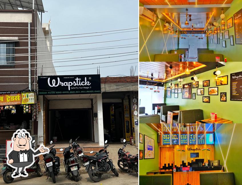 The interior of Wrapstick ( Satis Fry Your Hunger..!! )