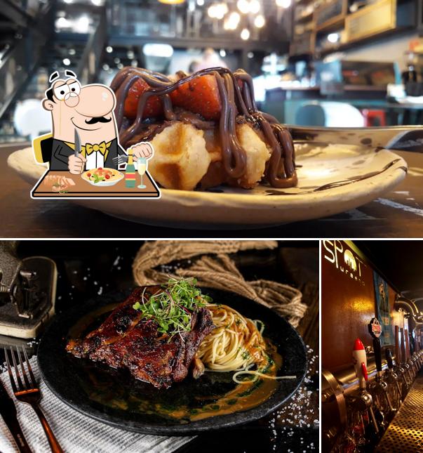 Comida em Spot Urbano