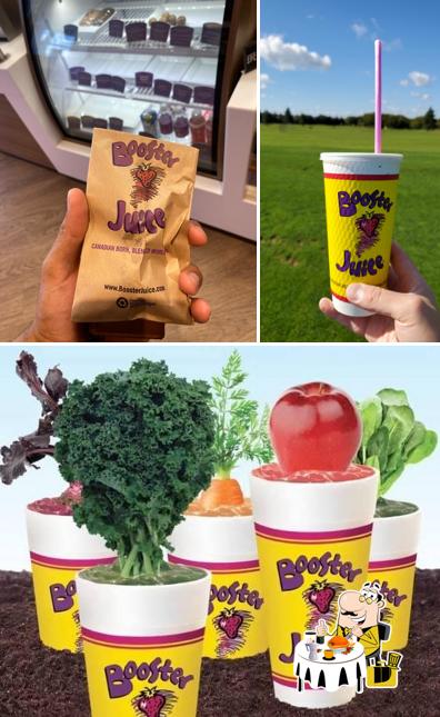 Nourriture à Booster Juice