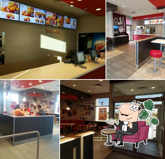 Découvrez l'intérieur de KFC