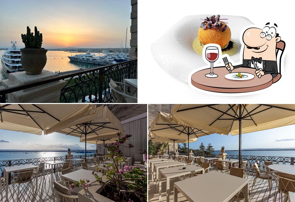 La immagine di cibo e interni da Kaleido Terrace - Ristorante Loungebar