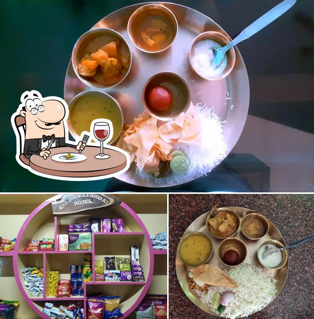 Food at Maa Jhingleswari Hotel and Restaurant