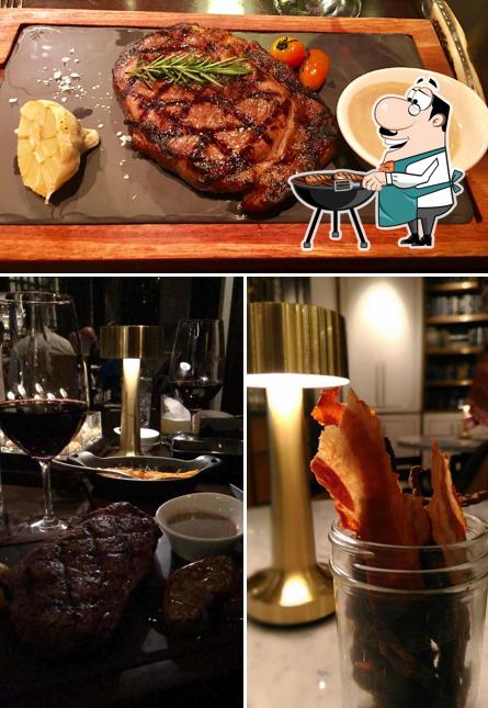 Get meat meals at Raging Bull Chophouse & Bar