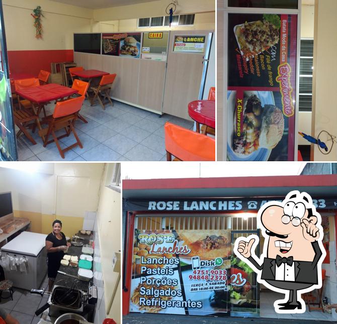 Veja imagens do interior do Rose Lanches