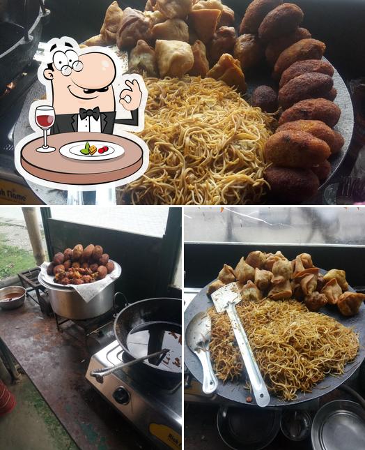 Food at Madhab store