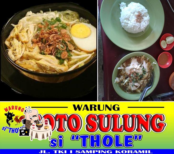 Food at Soto Sulung SI"THOLE