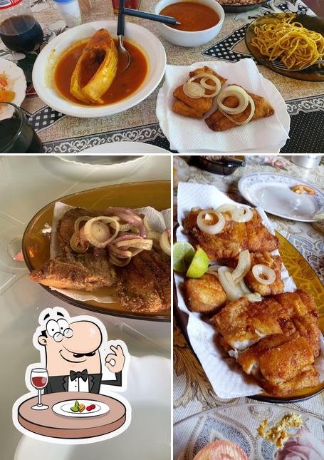 Food at Restaurante Chiquinho Da Piranha