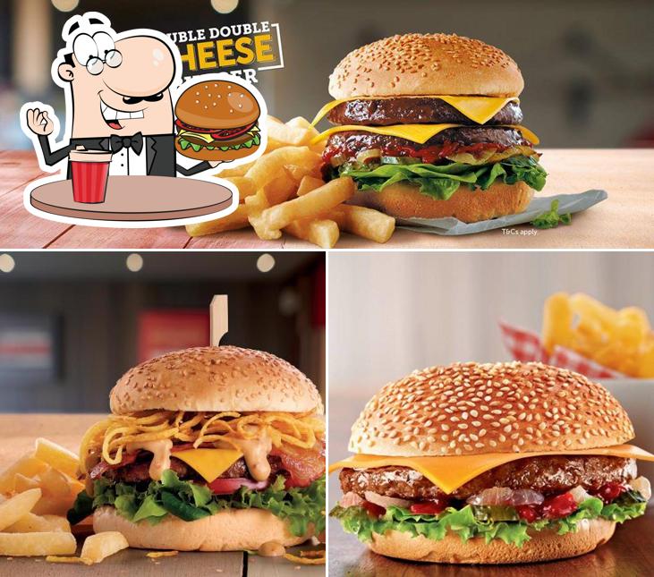 Commandez un hamburger à Wimpy