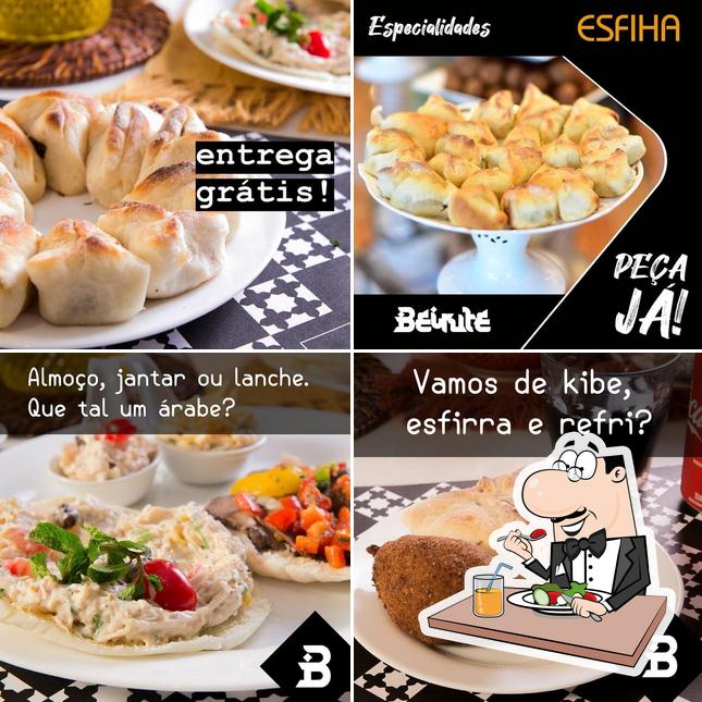 Comida em Beirute Empório Libanês