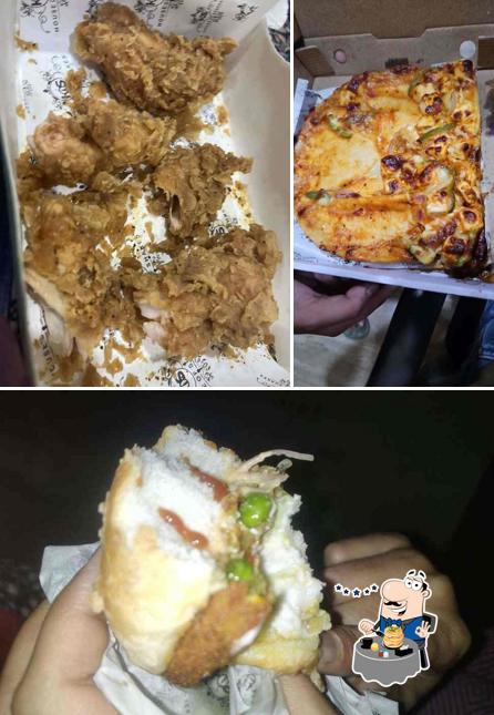 Food at Krispy Singh