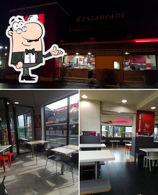 L’image de la intérieur et nourriture de KFC Pontault-Combault’s