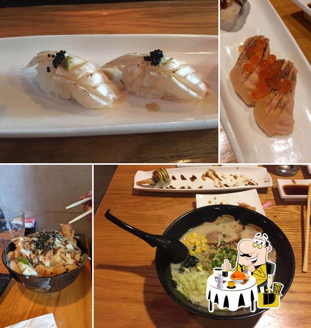 Meals at Kawa Sushi