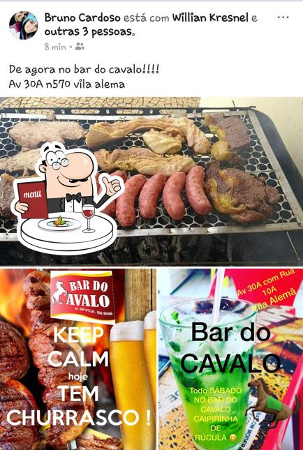 Comida em Bar do Cavalo