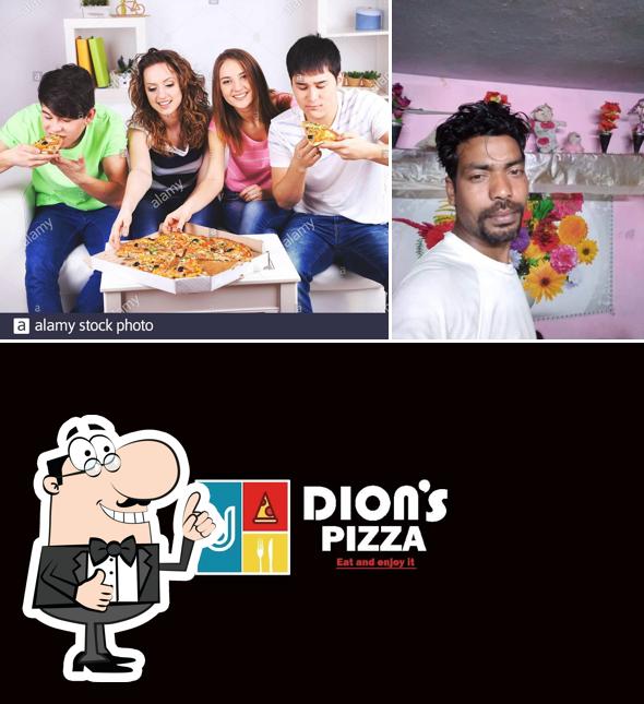 See the picture of Dion's pizza