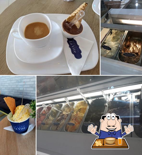 Sorvete em Gelato La Vite