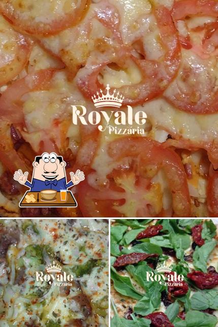 Comida em Royale Pizzaria