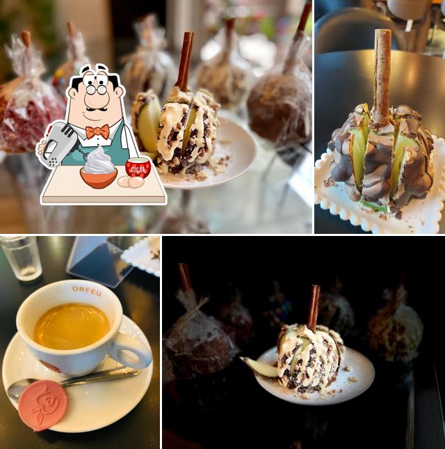 Peça uma das opções doces