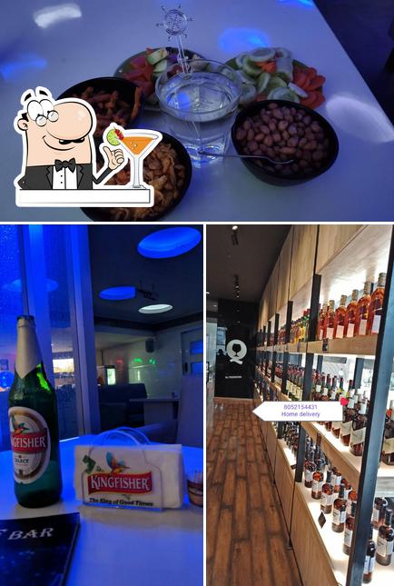 Pick a drink from the menu