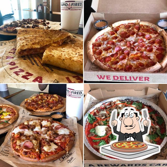 Rapid Fired Pizza in Troy Restaurant menu and reviews