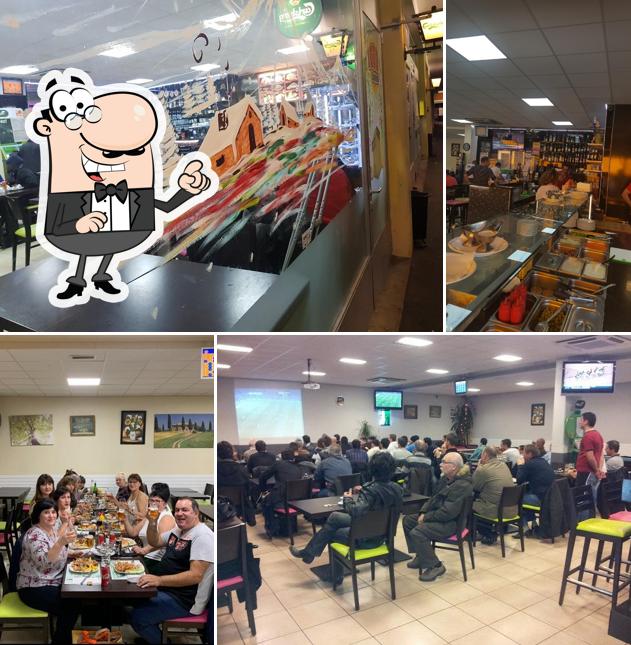 Gli interni di Champs Fréchets Kebab, K.Coskun SA