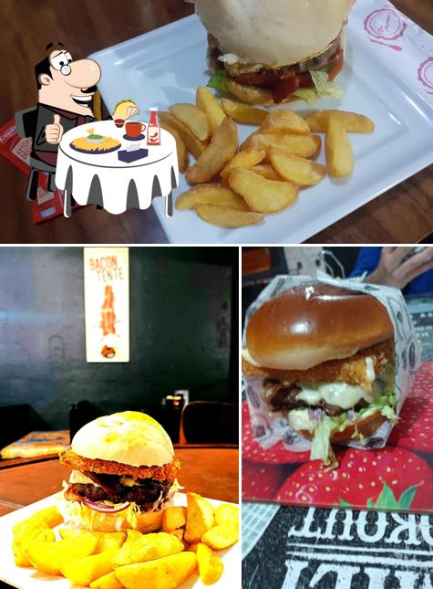 Peça um hambúrguer no Herys Burger / Borda do Campo