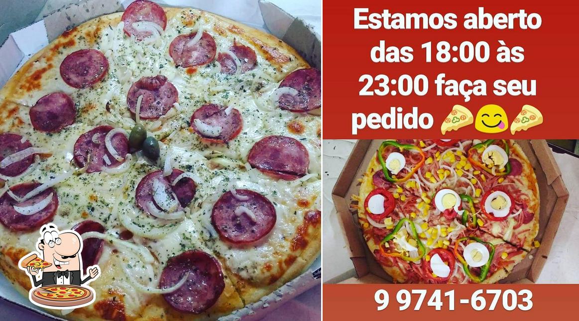 Escolha pizza no Marquinhos pizza Delivery