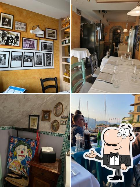 Dai un'occhiata agli interni di Osteria Al Pescatore