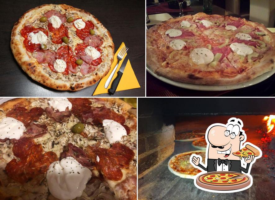 A Čempres pizzeria, puoi assaggiare una bella pizza