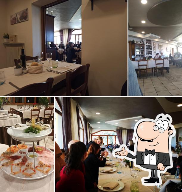 Gli interni di Trattoria Quattro Piantoni