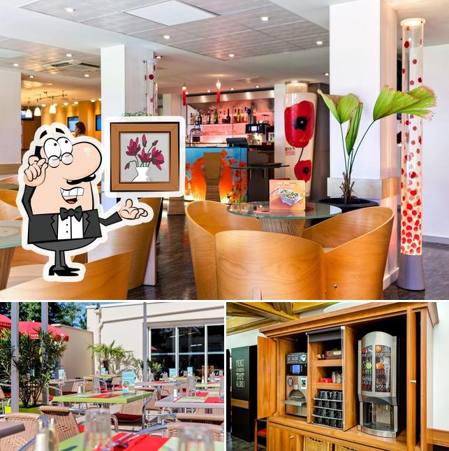 L'intérieur de Restaurant Ibis Kitchen Lyon Est Bron