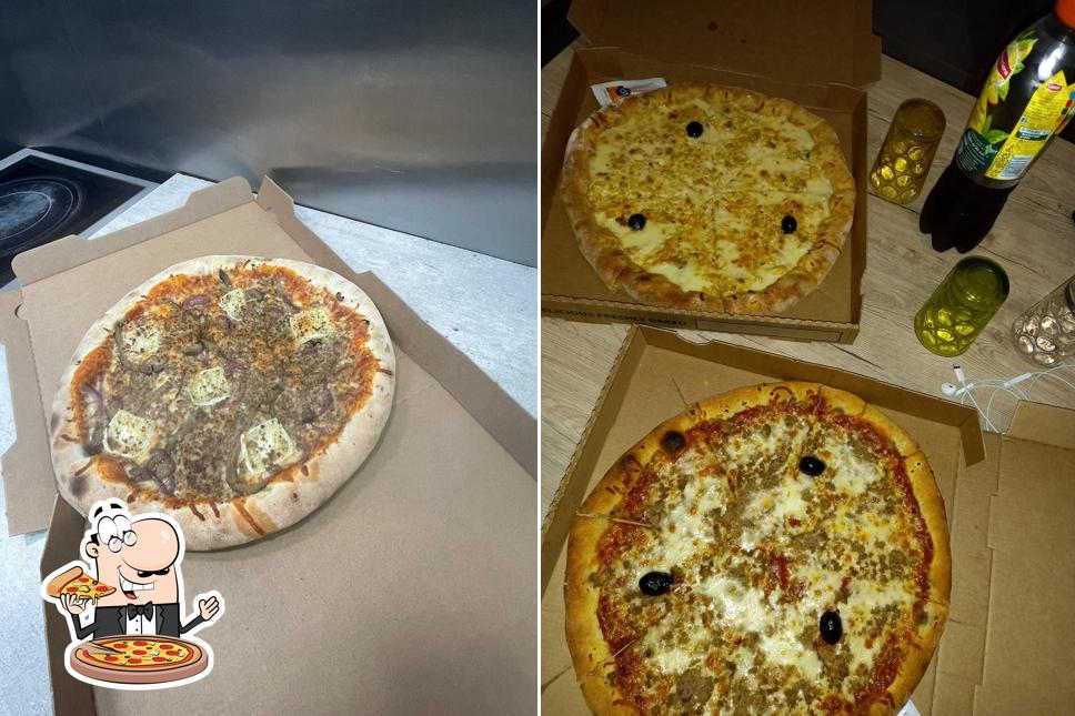 A Il sapore d'Italia, vous pouvez commander des pizzas