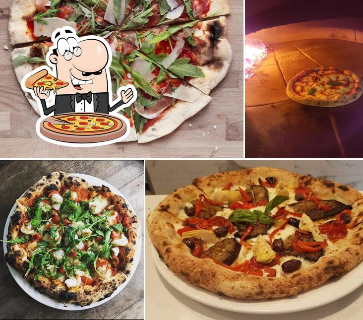 Get pizza at Barbara's Italian Restaurant