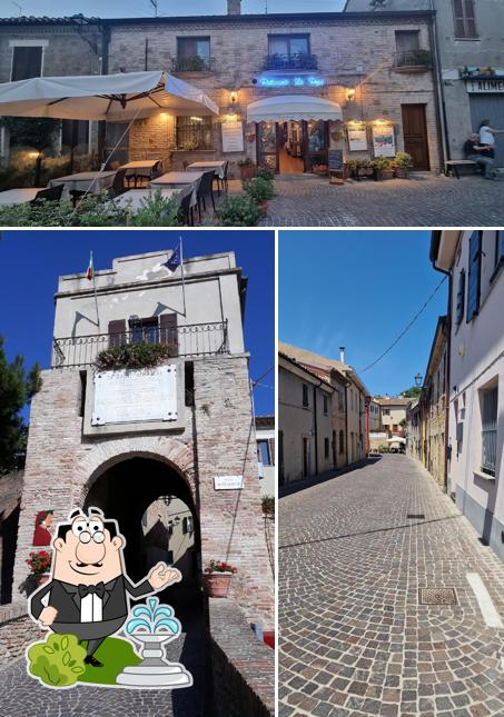 Gli esterni di Ristorante La Rupe Sas