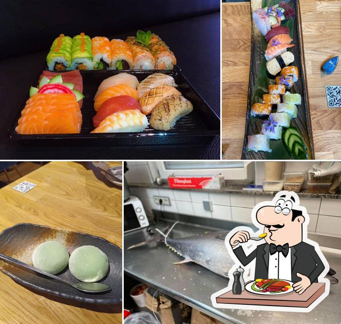 Блюда в "O'4 Sushi Bar - Obernai"