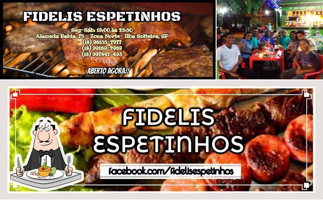 Comida em Fidelis Espetinho