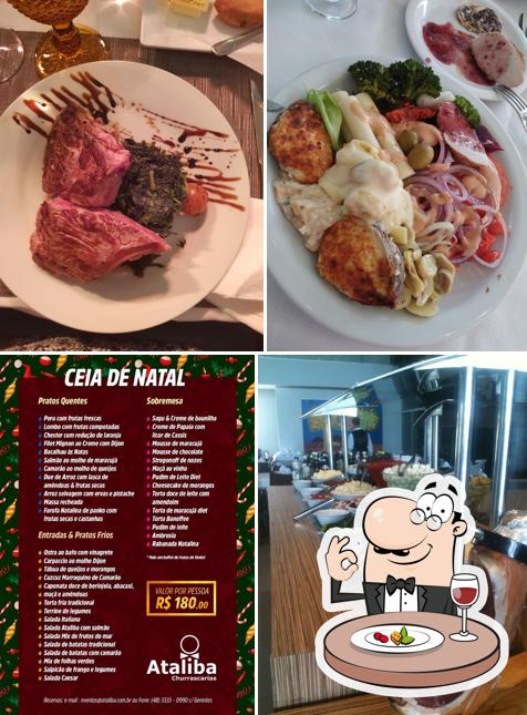Comida em Churrascaria Ataliba